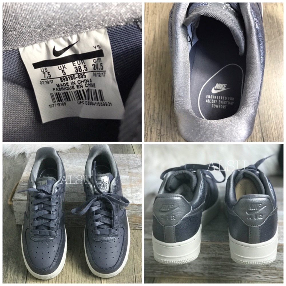 Nike Air Force 1’07 PRM Light Carbon W AUTHENTIC - Picture 6 of 7